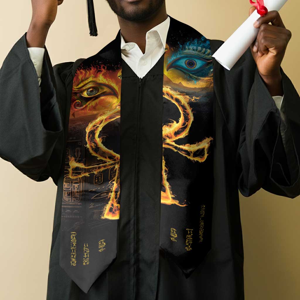 Eye of Ra and Eye of Horus Graduation Stole Power and Magic Ancient Egyptian Mythology