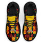 Ghana 2026 Football Clunky Sneakers Go Black Stars Adinkra Curve Stylized - African Pride