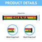Ghana Football 2026 Soccer Scarf Flag Style