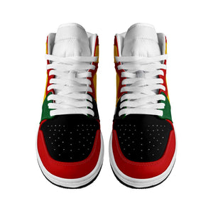 Ghana High Sneakers AJ1 Classic National Flag Style - African Pride