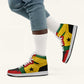 Ghana High Sneakers AJ1 Classic National Flag Style - African Pride