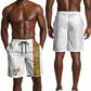 Ghana National Football Shorts for Men Kente Motifs Sporty Style - African Pride