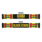 Ghana Wiase Kuruwa Soccer Scarf Kente Pride Edition