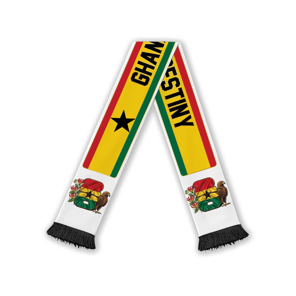 Ghana World Football 2026 Soccer Scarf Ancient Kings Modern Warriors