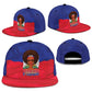 Haiti Flag Day Snapback Cap Haitian Women Proud Flag Wave Style