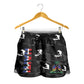 Haiti Map Camouflage Shorts for Women Unique Style - African Pride
