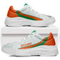 Ivory Coast 2026 Football Chunky Sneakers Les Elephants African Pattern Curve Stylized - African Pride