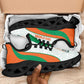 Ivory Coast 2026 Football Clunky Sneakers Les Elephants African Pattern Curve Stylized - African Pride