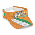 Ivory Coast 2026 Football Sun Visor Cap Allez Les Elephants