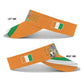 Ivory Coast 2026 Football Sun Visor Cap Allez Les Elephants