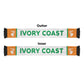 Ivory Coast Football 2026 Soccer Scarf Go Les Elephants