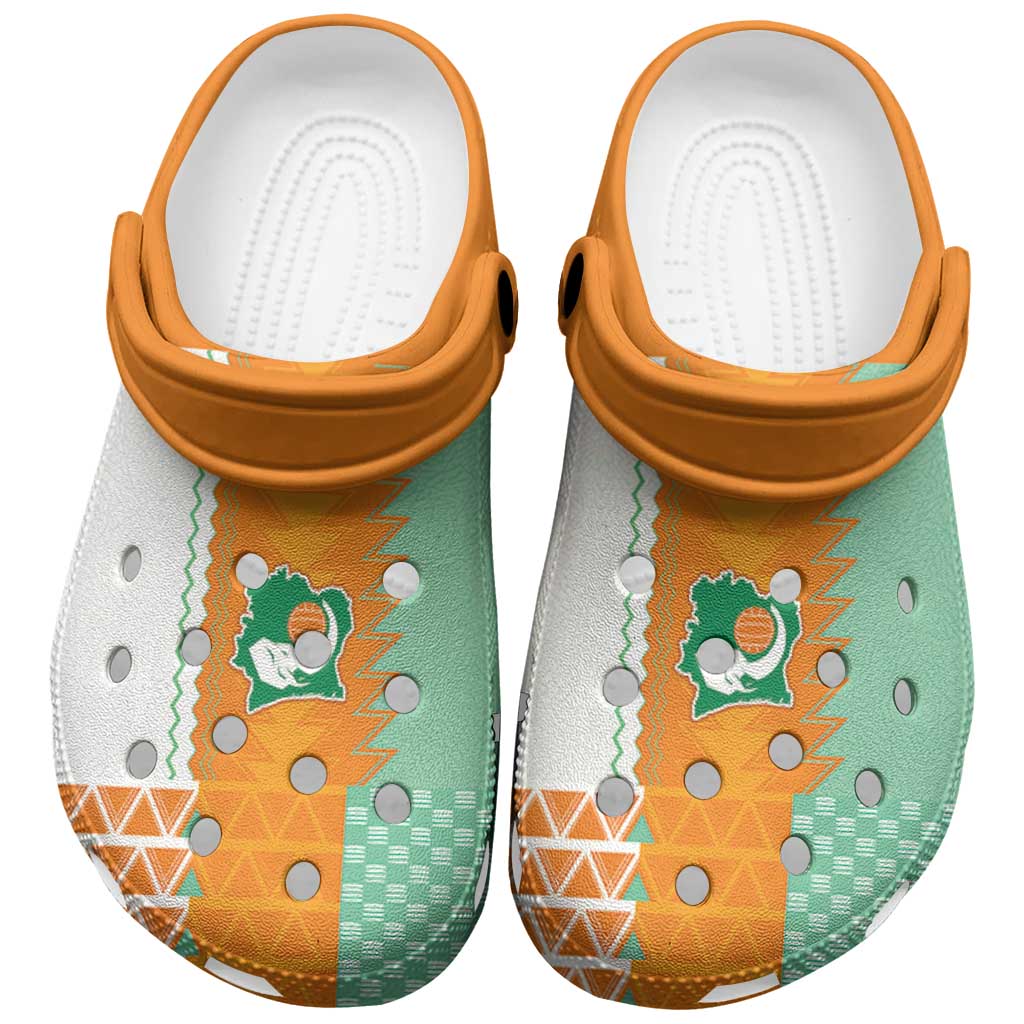 Ivory Coast Football Clogs Shoes Côte d'Ivoire-Tribal Sporty Style - African Pride
