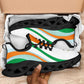 Ivory Coast Football Clunky Sneakers Flag-Inspired Curve Style