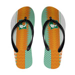 Ivory Coast Football Flip Flops Côte d'Ivoire-Tribal Sporty Style - African Pride