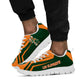 Ivory Coast Football Sneakers Elephant Geometric African Art Style