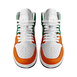Ivory Coast High Sneakers AJ1 Classic National Flag Style - African Pride