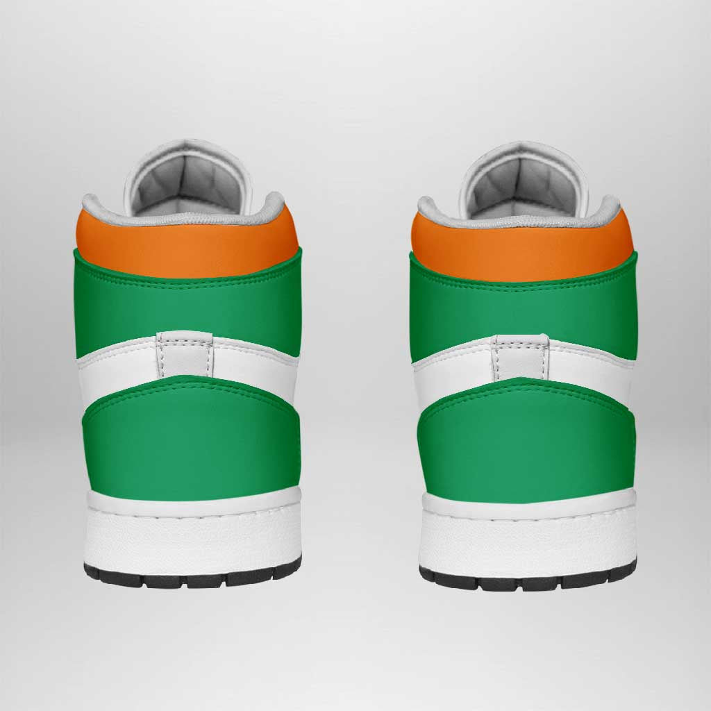 Ivory Coast High Sneakers AJ1 Classic National Flag Style - African Pride