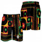 Jamaica Soccer 2026 Shorts for Men Reggae Stylized