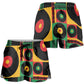 Jamaica Soccer 2026 Shorts for Women Reggae Stylized