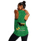JLP Jamaica Labour Party Women Racerback Tank Build Back Stronger - African Pride