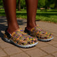 Kente African Pattern Clogs Shoes - African Pride