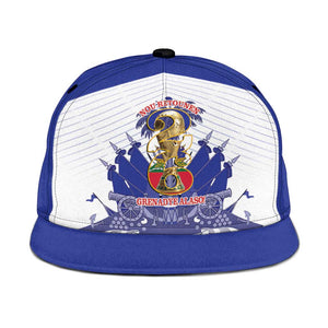 Les Grenadiers Haiti Football Snapback Cap 2026 Nou Retounen White Version - African Pride