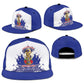 Les Grenadiers Haiti Football Snapback Cap 2026 Nou Retounen White Version - African Pride