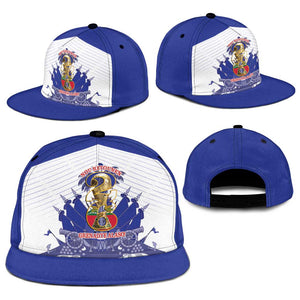 Les Grenadiers Haiti Football Snapback Cap 2026 Nou Retounen White Version - African Pride
