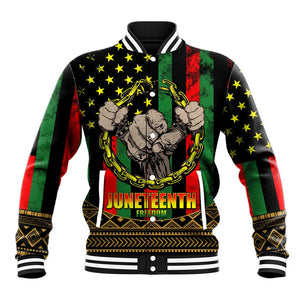 Juneteenth Celebration 2024 Baseball Jacket Black History June 19 LT01