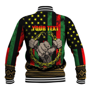 Juneteenth Celebration 2024 Baseball Jacket Black History June 19 LT01