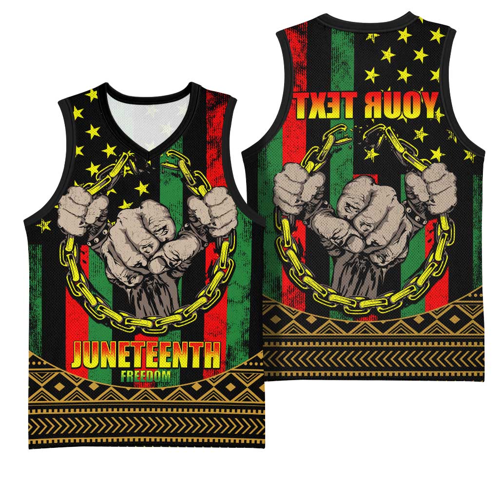 Juneteenth Celebration 2024 Basketball Jersey Black History June 19 - African Pride
