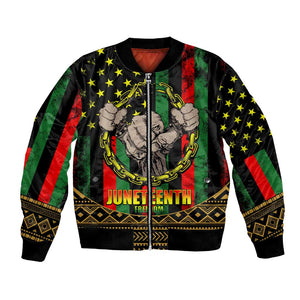 Juneteenth Celebration 2024 Bomber Jacket Black History June 19
