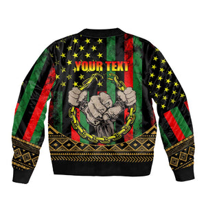 Juneteenth Celebration 2024 Bomber Jacket Black History June 19