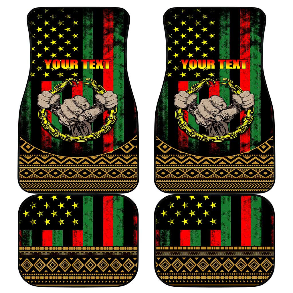 Juneteenth Celebration 2024 Car Mats Black History June 19