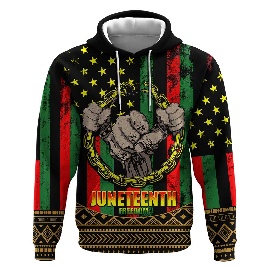 Juneteenth Celebration 2024 Hoodie Black History June 19