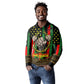 Juneteenth Celebration 2024 Long Sleeve Polo Shirt Black History June 19