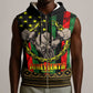 Juneteenth Celebration 2024 Sleeveless Zip Hoodie Black History June 19 - African Pride