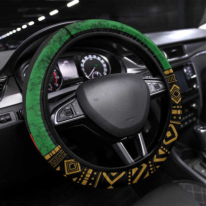 Juneteenth Celebration 2024 Steering Wheel Cover Black History June 19