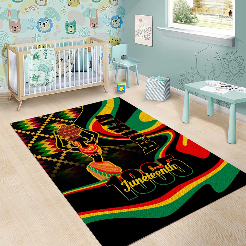 Juneteenth 2024 Area Rug 1865 Freedom Day Anniversary