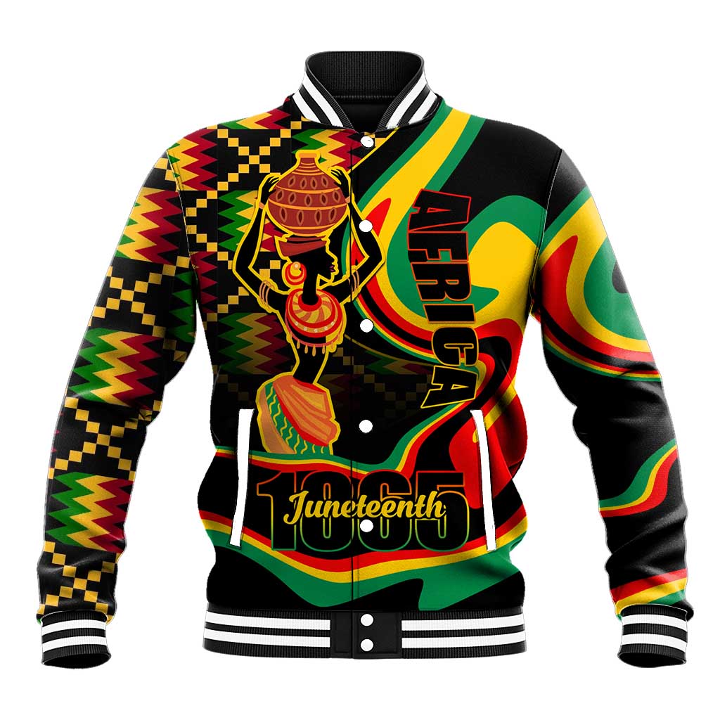 Juneteenth 2024 Baseball Jacket 1865 Freedom Day Anniversary LT01