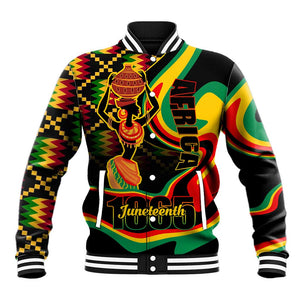 Juneteenth 2024 Baseball Jacket 1865 Freedom Day Anniversary LT01