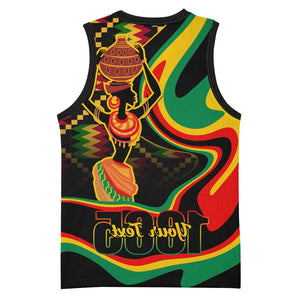 Juneteenth 2024 Basketball Jersey 1865 Freedom Day Anniversary - African Pride