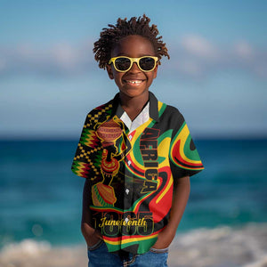 Juneteenth 2024 Kid Hawaiian Shirt 1865 Freedom Day Anniversary