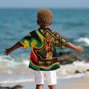 Juneteenth 2024 Kid Hawaiian Shirt 1865 Freedom Day Anniversary