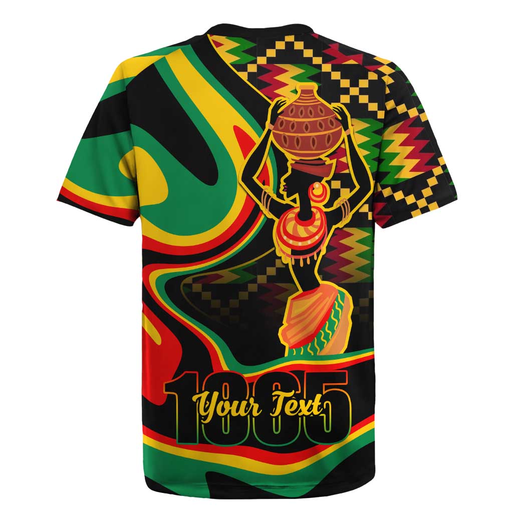 Juneteenth 2024 Rugby Jersey 1865 Freedom Day Anniversary