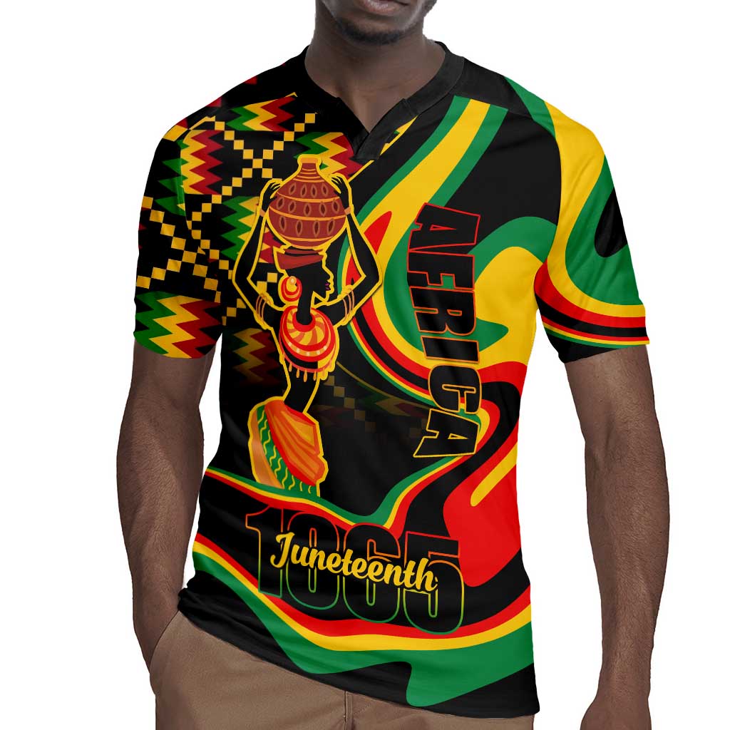 Juneteenth 2024 Rugby Jersey 1865 Freedom Day Anniversary