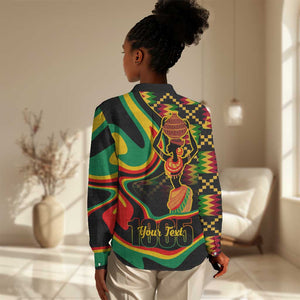 Juneteenth 2024 Women Casual Shirt 1865 Freedom Day Anniversary LT01