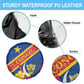 Congo DR Spare Tire Cover Coat Of Arms Leopard Pattern