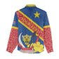Congo DR Women Casual Shirt Coat Of Arms Leopard Pattern LT01