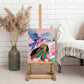 Kenya Independence Day Canvas Wall Art with Lilac Breasted Roller - Unique Version